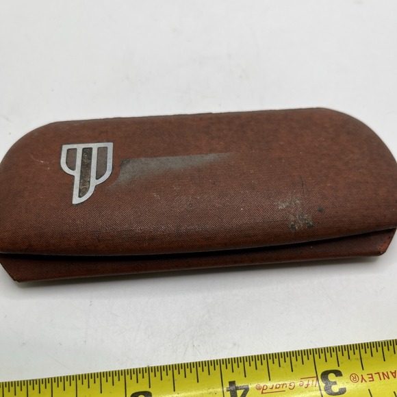 Antique‎ Wire Rim "Windsor" Spectacles Saddle Bridge Gold/ Brass Color with Case - Picture 16 of 16